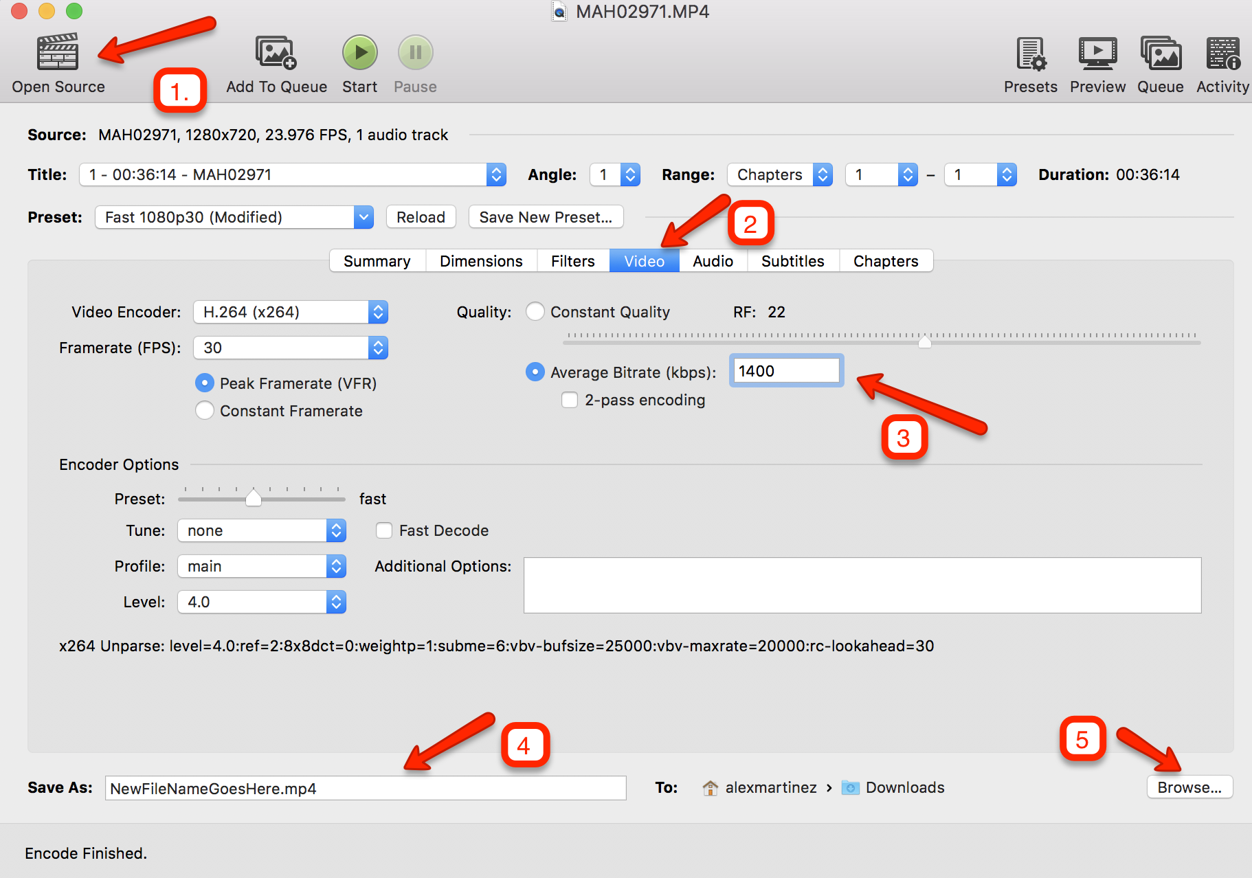 handbrake video compressor for pc