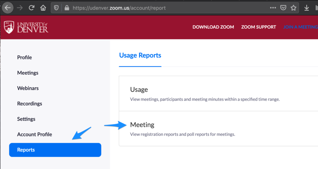 zoom download registration list