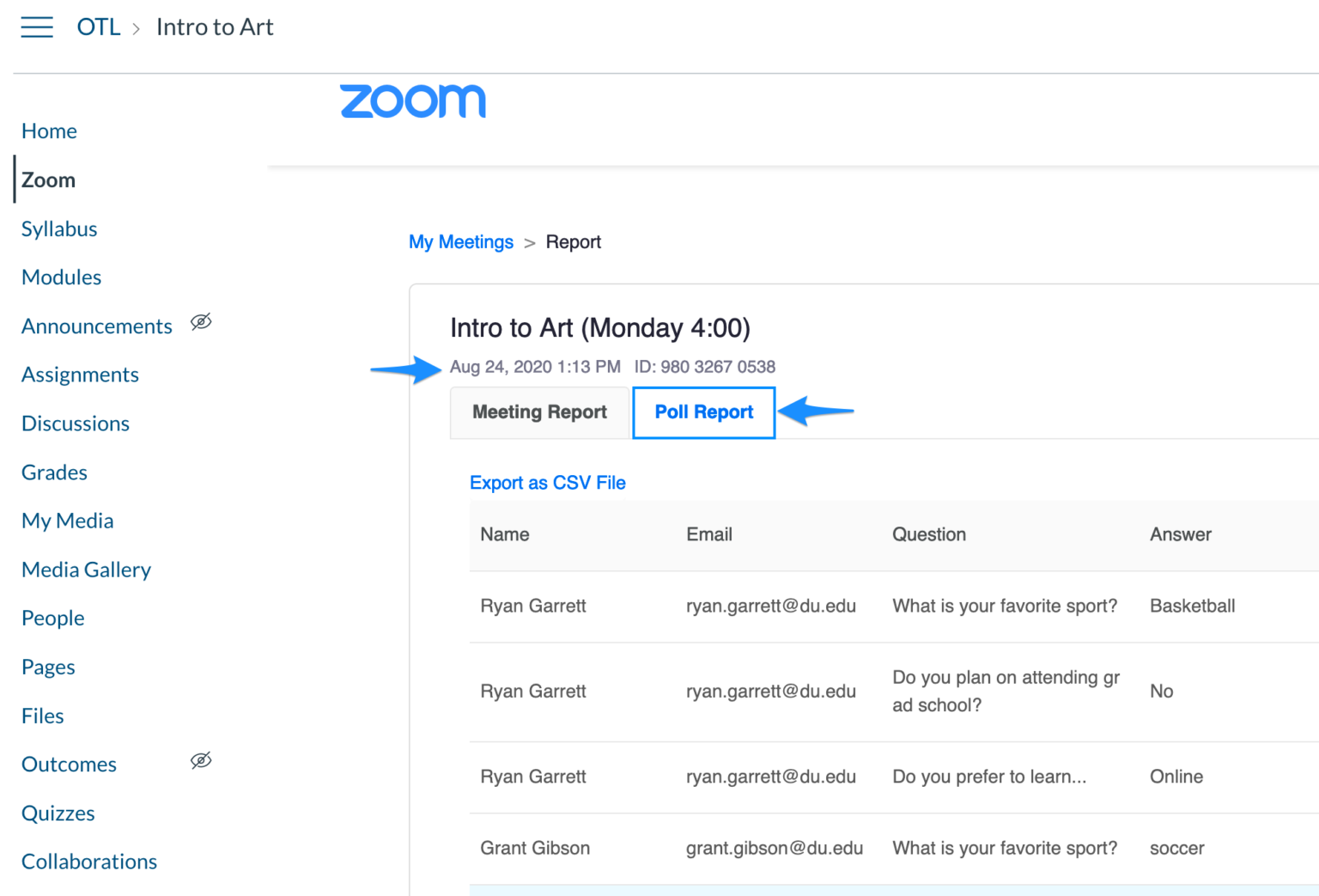 free zoom account length of participation in meeting