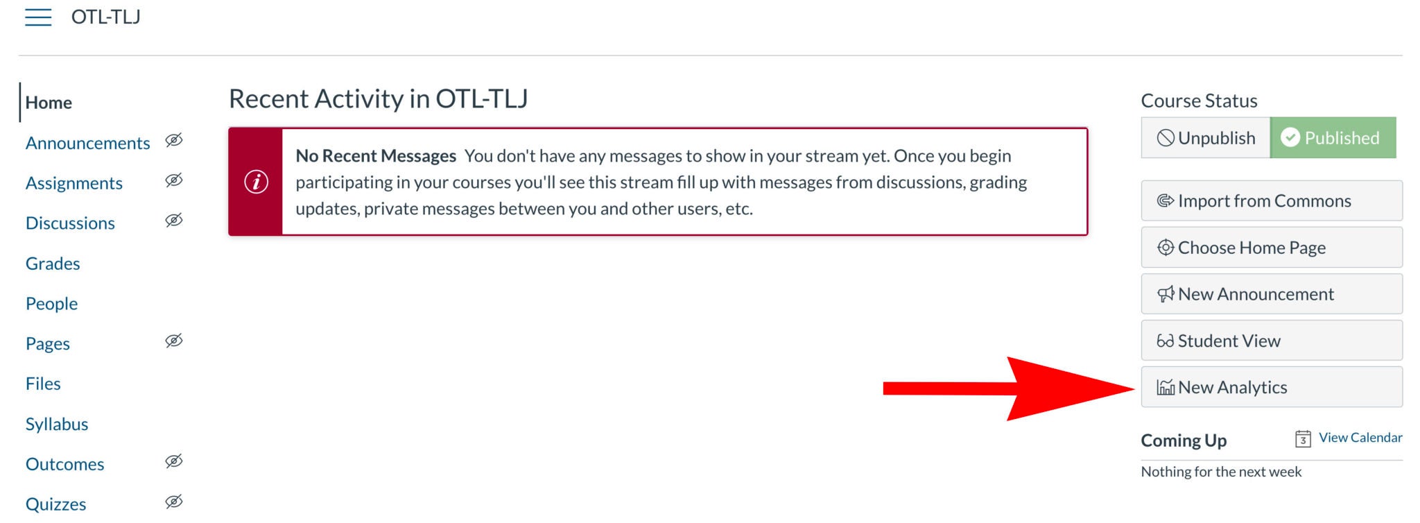 Using Canvas Analytics to Ensure Student Engagement Office of