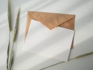 Paper and Envelope