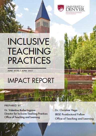 2021 ITP Impact Report Cover image