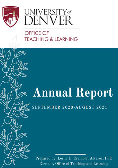 2020 OTL Annual Report Cover Image