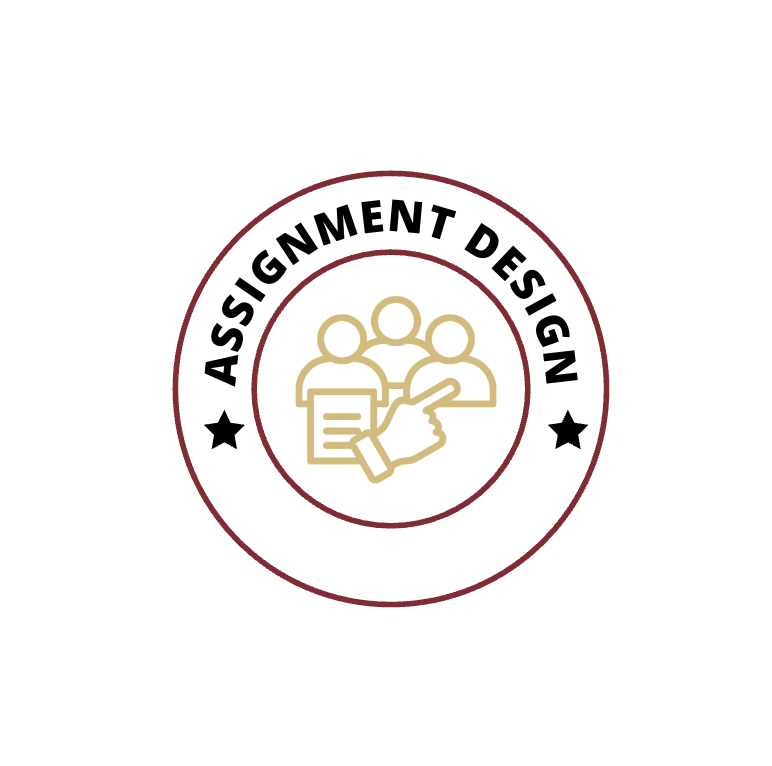 Icon representing skill learned: assignment design