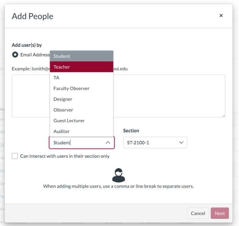 How Do I Add a Teacher to my Course in Canvas? – DU Ed-Tech Knowledge Base